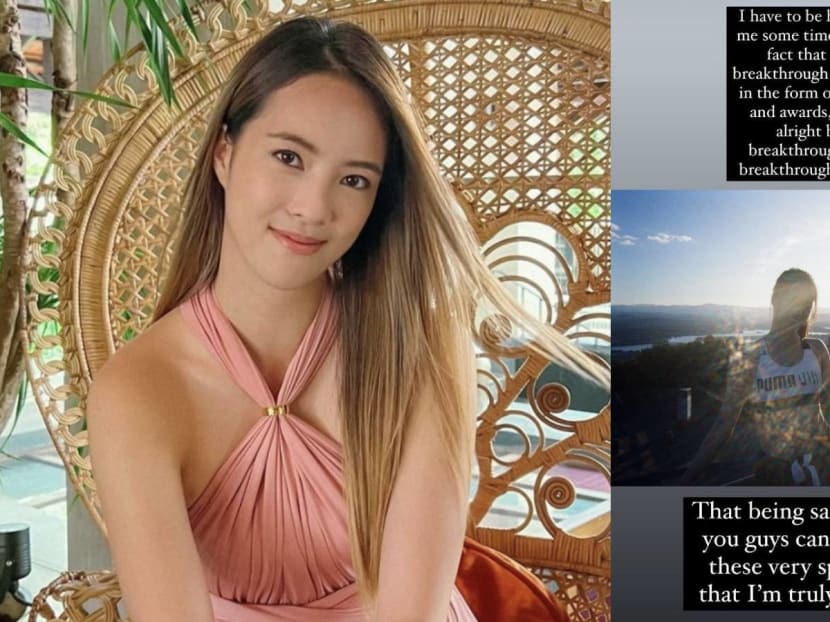 Tay Ying, who did not get any nominations for Star Awards 2023, urges everyone to support her pals and mum Hong Huifang instead