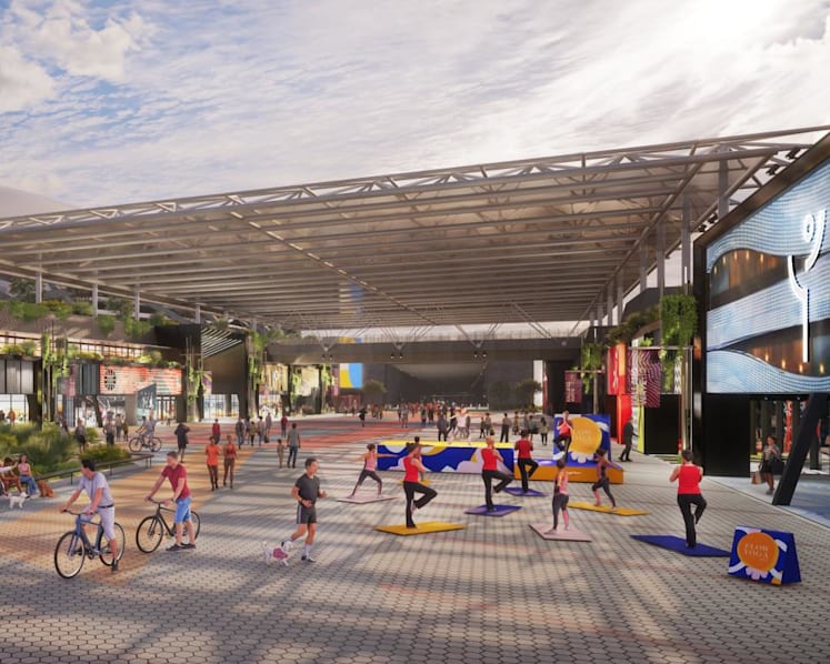 Kallang Wave Mall to be revamped with new climbing wall, padel courts and wellness concepts by 2028