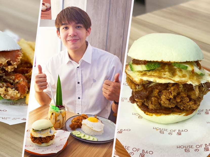 Third-gen bao maker opens cafe serving shiok chilli crab and nasi lemak mantou burgers