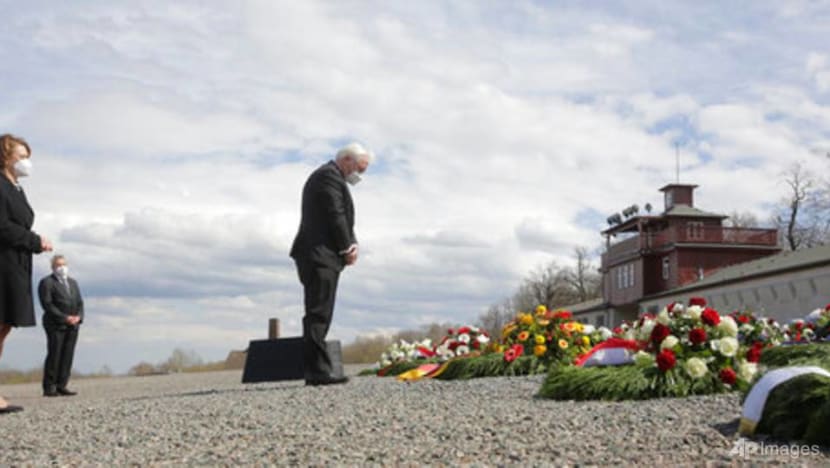 Buchenwald concentration camp a reminder of Nazi 'barbarism': German president