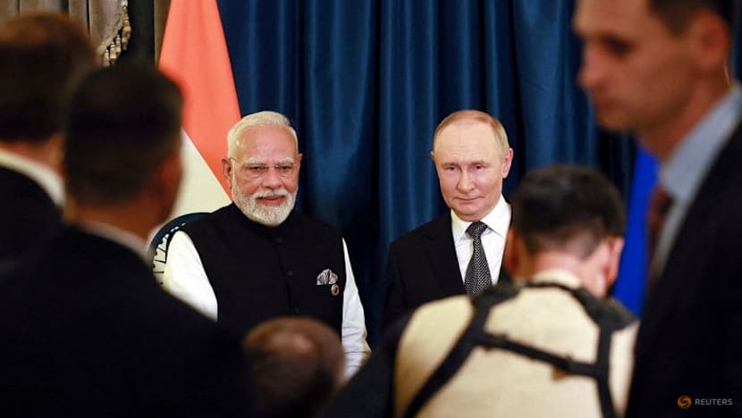 Russia's Putin seeks to boost energy, defence exports with India visit