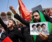 Huge crowds throng Tehran for Khamenei funeral ceremonies