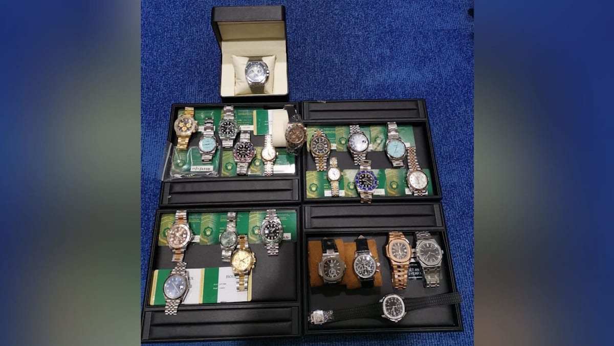 Man to be charged after allegedly stealing luxury watches worth S$1.6 ...