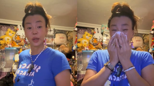 深夜被母亲赶出家门　法拉利姐痛哭：比外人还不如