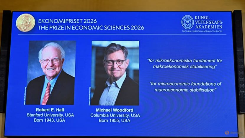 Americans Hall and Woodford win economics Nobel for stabilisation models