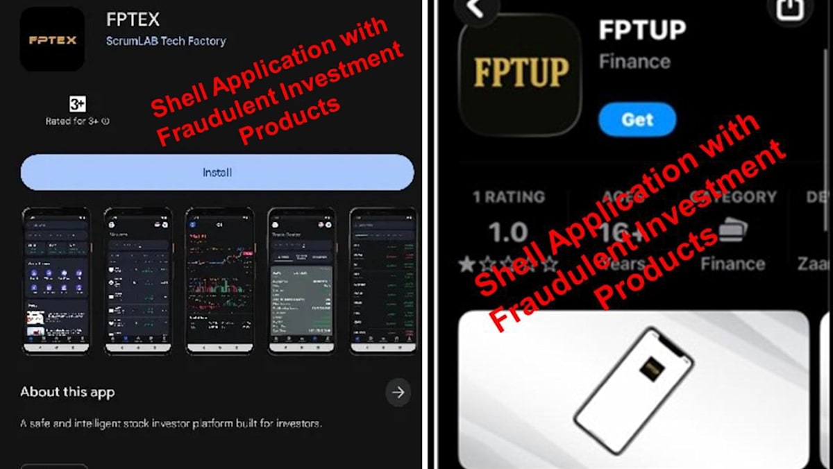 警方截获至少20起通过空壳投资应用推销假投资诈骗案- 8world