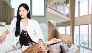 Actress Carrie Wong is taking her time to move in to her newly renovated loft condo and a big reason why is her dog  