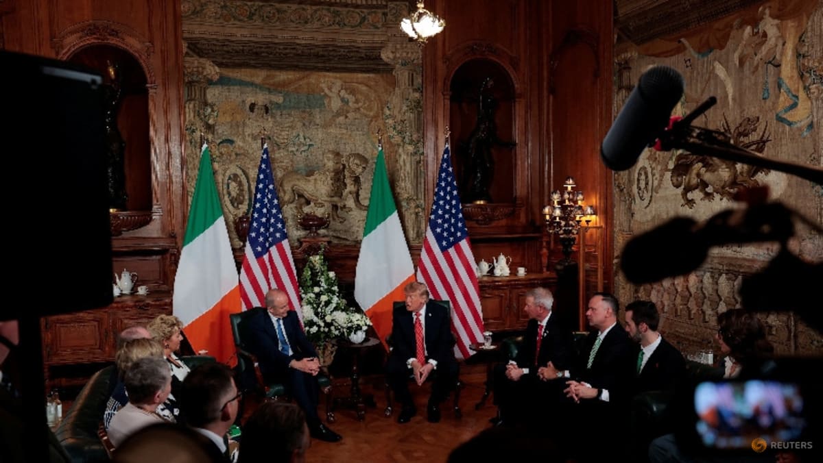 Trump says he would 'love' to see a united Ireland