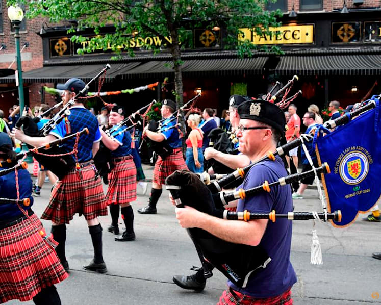 Red Sox thank Scotland's Tartan Army for unforgettable Boston presence