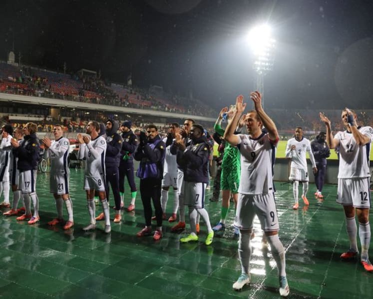 England thrash Latvia 5-0 to qualify for World Cup finals
