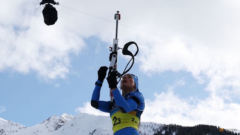 Biathlon-Homecoming queen Wierer helps Italy to mixed relay silver