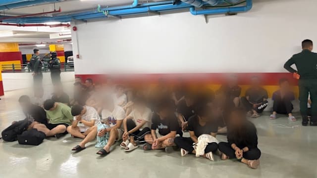 柬警突击金边豪华酒店 逮捕逾300名涉诈骗外籍人士