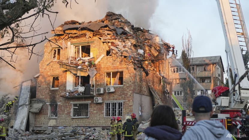 Russian attack kills 14 in Kyiv, including three children Russian attack kills 14 in Kyiv, including three children