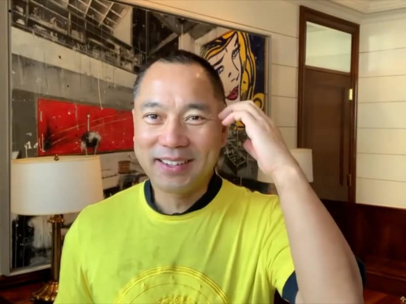 File photo of Chinese billionaire Guo Wengui.