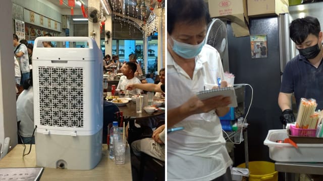 小贩受不了大热天仍得戴口罩 食客：希望他们继续戴