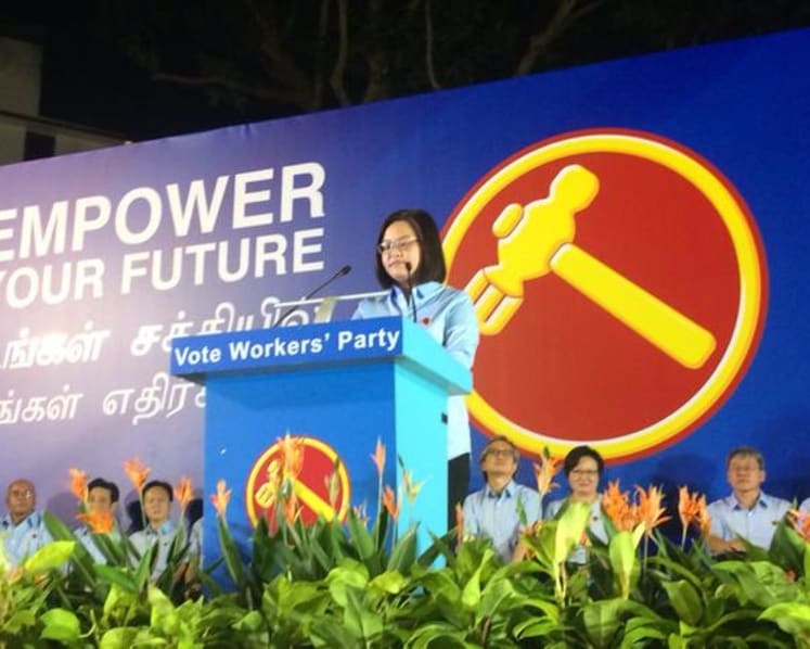 WP holds its first GE2015 rally