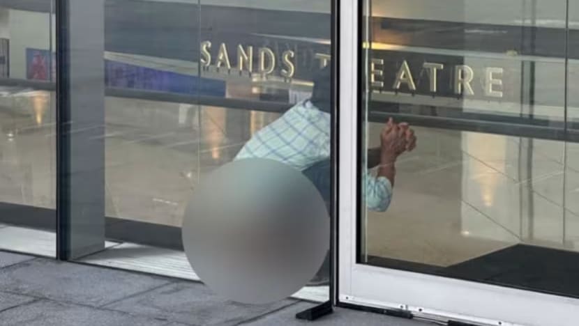 'Don't do this in public': Man fined for defecating at Marina Bay Sands entrance 'Don't do this in public': Man fined for defecating at Marina Bay Sands entrance