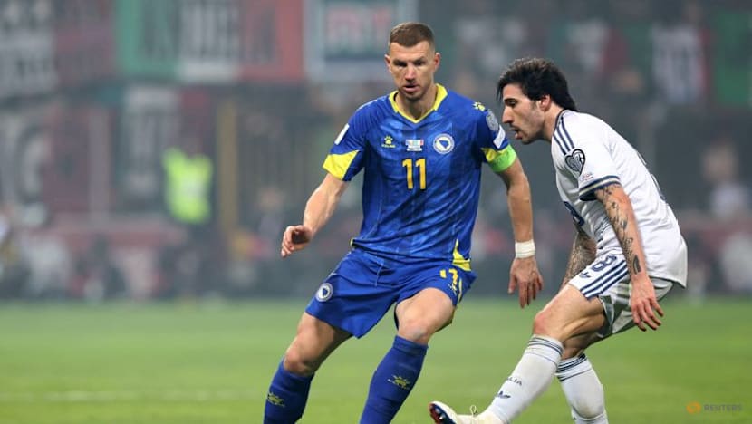 Dzeko declares injury a twist of fate as Bosnia seal World Cup place in shootout