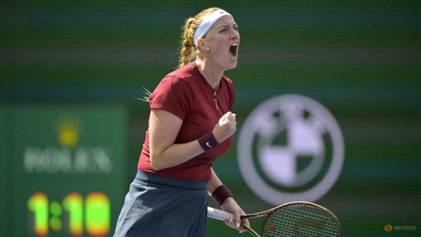 Kvitova gets winning feeling again after maternity comeback