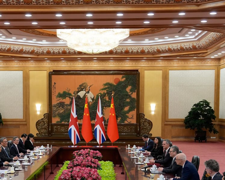 Britain's Starmer seeks fresh start with China, economic wins