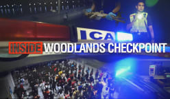 Inside Woodlands Checkpoint Inside Woodlands Checkpoint