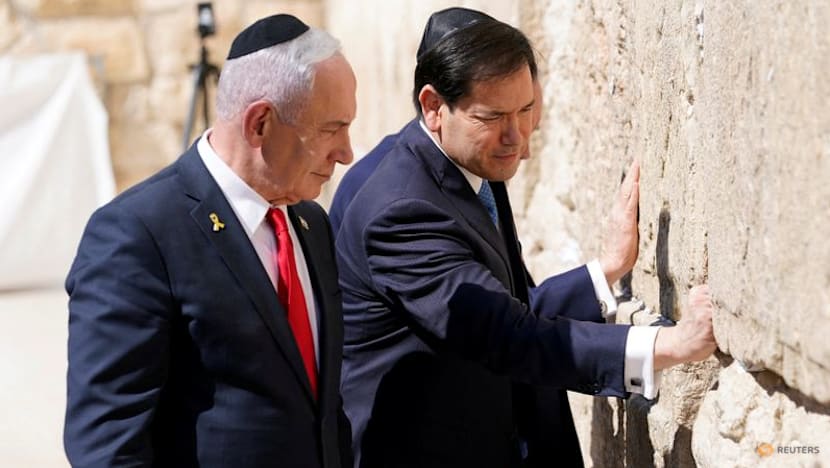 Israel intensifies Gaza City bombing as Rubio arrives