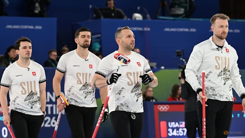 Curling-Switzerland's Schwaller following in father's footsteps at Winter Games