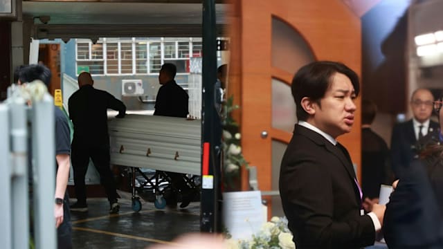 钟景辉安息礼拜，王祖蓝夫妇、苏玉华夫妇低调送别恩师　帛金全捐演艺学院遗爱人间