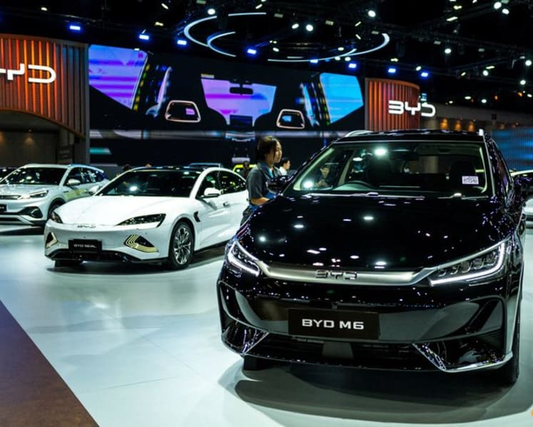 BYD's sales rise for third month, buoyed by exports