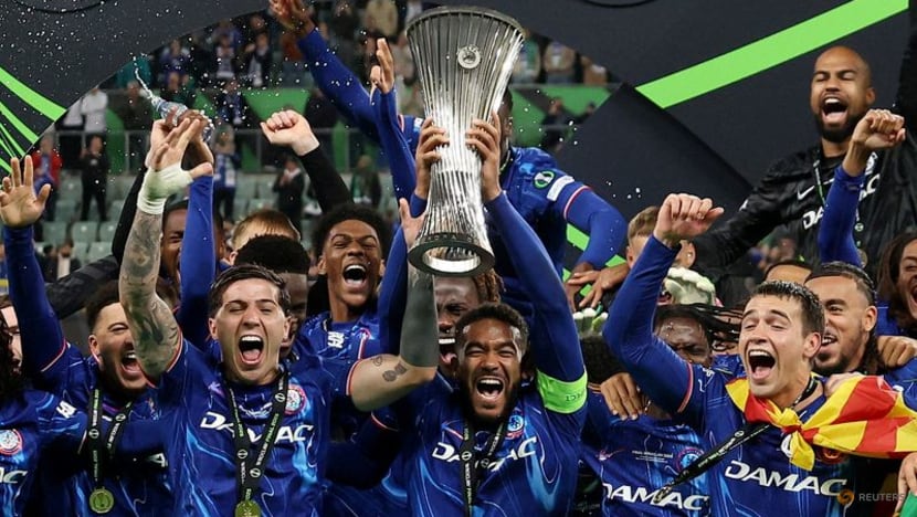 Chelsea fans toast Conference League trophy but look forward to bigger challenges