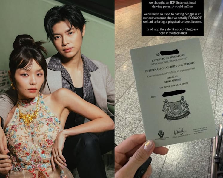 Yes 933 DJ Hazelle Teo overcame a rental car hiccup during her Switzerland pre-wedding photoshoot trip with fiance