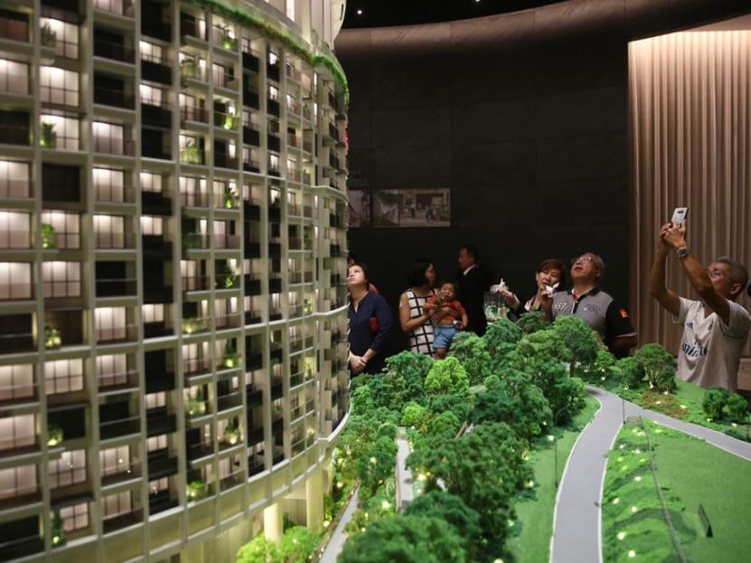 For the whole of 2020, private home prices rose by 2.2 per cent, compared with the 2.7 per cent increase in 2019.