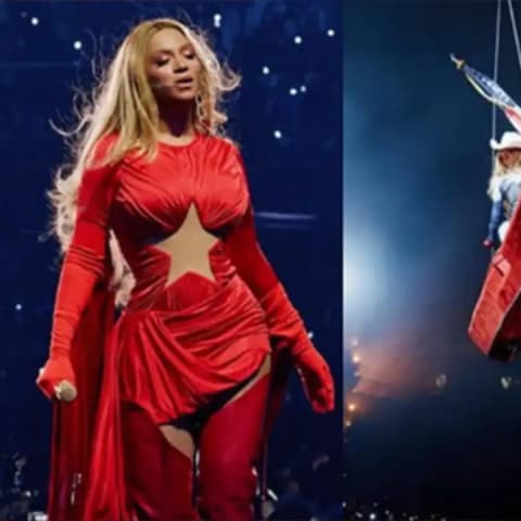 Beyoncé演唱会惊传意外,道具车空中倾斜险些翻覆!