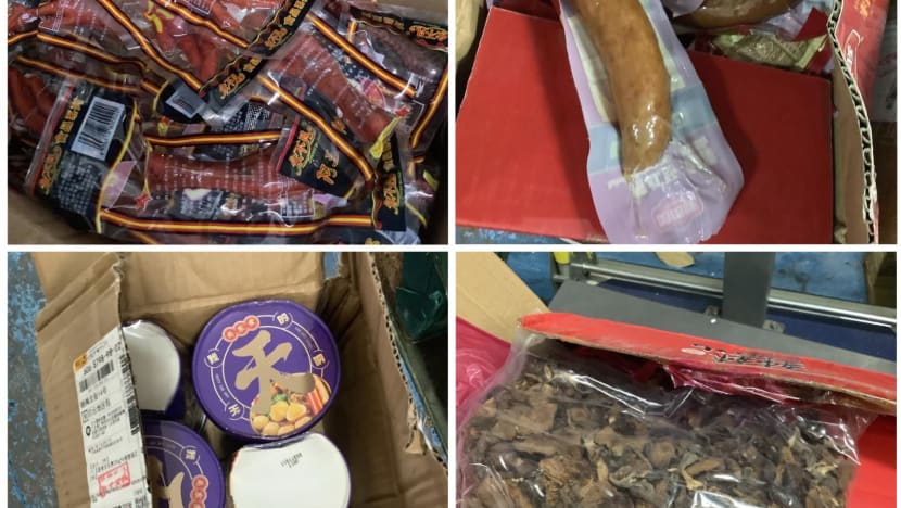 Woman fined for illegally importing nearly 180kg of food products, including duck and pig blood Woman fined for illegally importing nearly 180kg of food products, including duck and pig blood