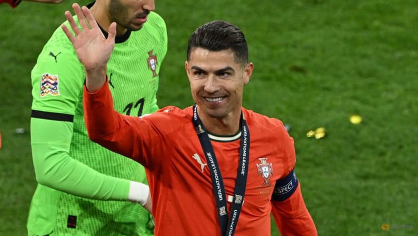 Portugal's emotional Ronaldo rejoices in winning Nations League