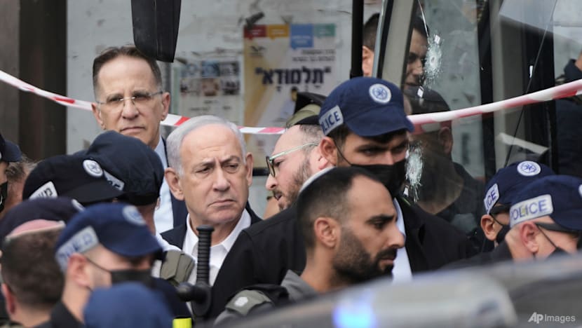 Palestinian gunmen kill six in Jerusalem bus stop shooting Palestinian gunmen kill six in Jerusalem bus stop shooting