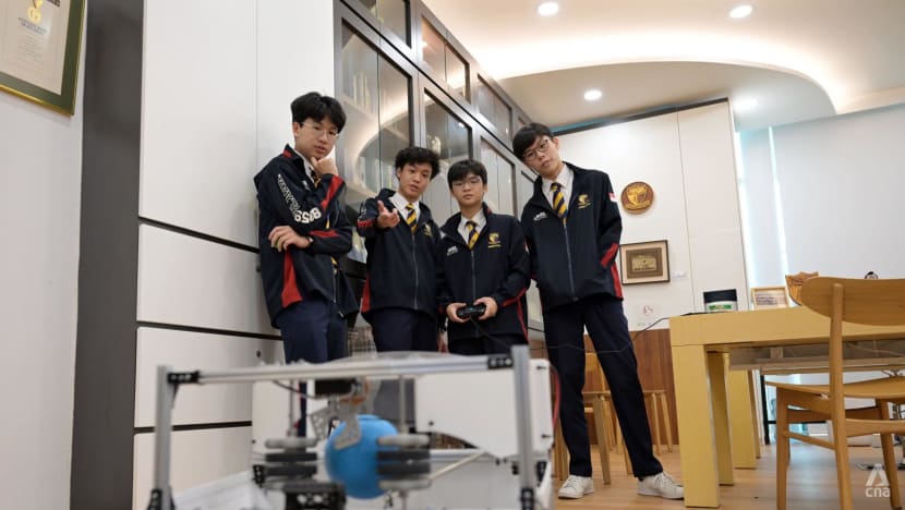 'Like seeing something come to life': Students on representing Singapore at international robotics competition 'Like seeing something come to life': Students on representing Singapore at international robotics competition