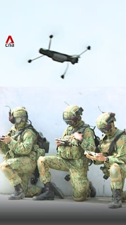 Singapore army upgrades infantry with drones and AI