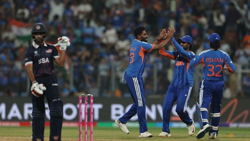 Cricket–Suryakumar leads from front as India down US in T20 World Cup