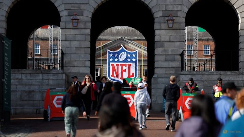 From pubs to grand buildings, NFL overseas push takes centre stage in Dublin
