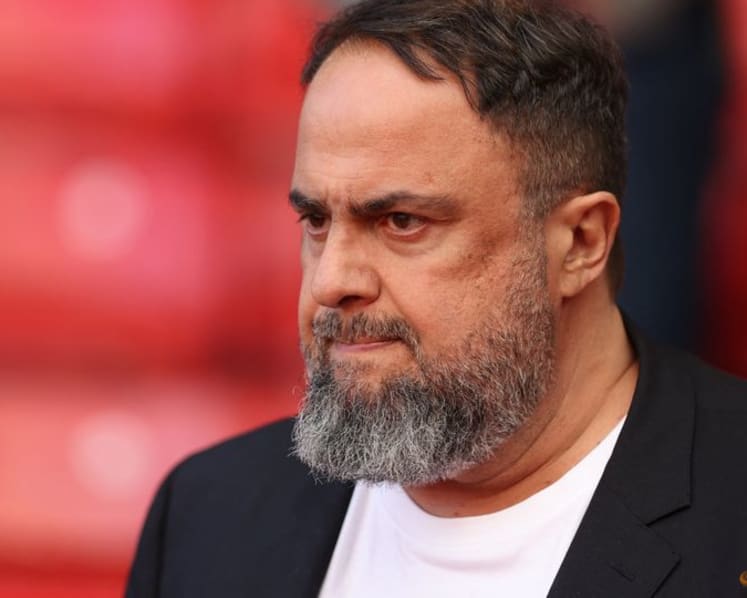 Forest owner Marinakis offers financial support for any fans caught up in train stabbings