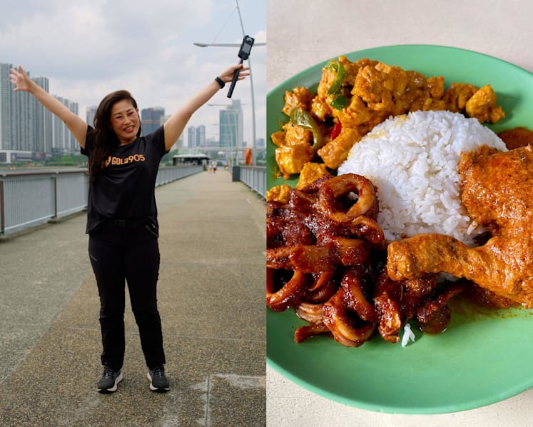 On the taste trail: Follow the Woodlands waterfront to 24-hour nasi padang with chicken rendang drenched in gravy