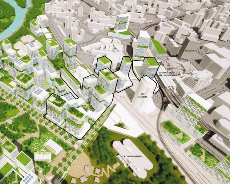 Singapore increases private housing supply, earmarks large Jurong Lake District sale site for mixed use