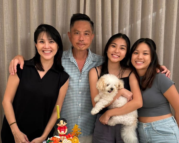 Chew Chor Meng's wife gifts video with well wishes from celebrity friends for actor's 55th birthday