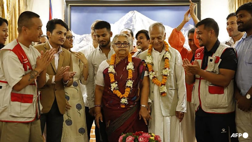 Nepal has first female prime minister as president dissolves parliament and sets March elections Nepal has first female prime minister as president dissolves parliament and sets March elections