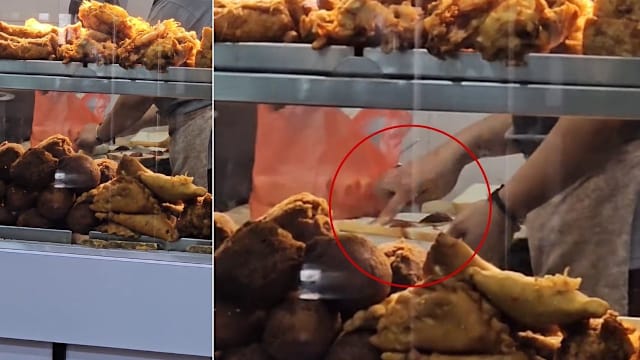 兀兰摊贩徒手挖牛油涂面包 食品局证实介入调查