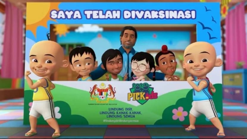 Khairy Jamaluddin tampil dalam video Upin Ipin, promosi vaksinasi kanak-kanak