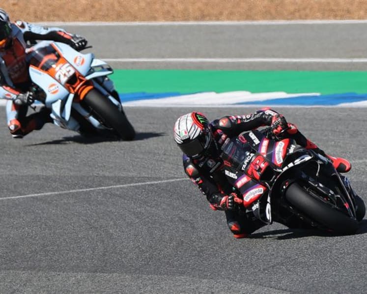Aprilia's Bezzecchi wins Thailand GP as Acosta takes championship lead