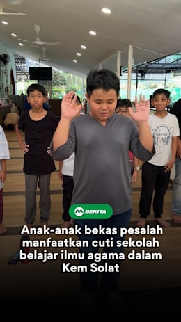 Sepanjang 3 hari, anak-anak bekas pesalah meraih pelbagai