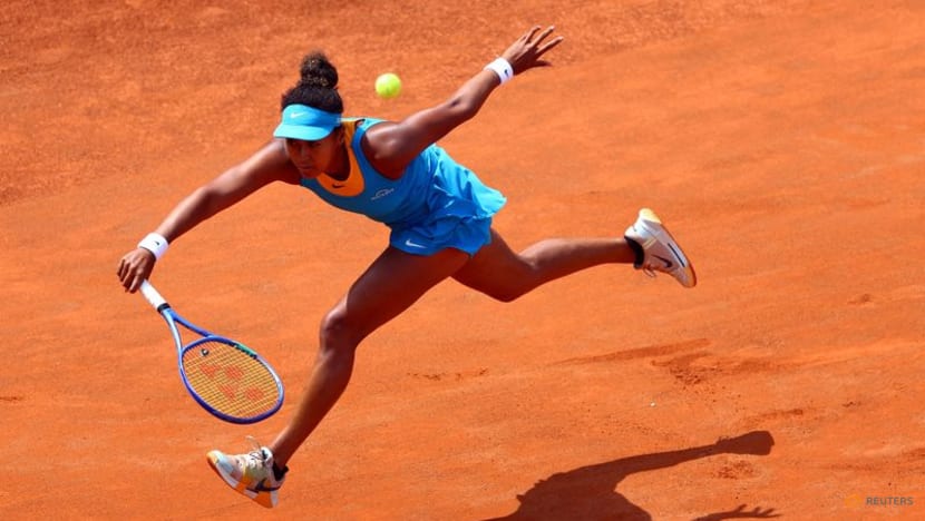 Osaka inspired by Agassi as she embraces claycourt grind